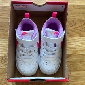 Nike Court Borough Low 2 White Hyper Pink Fuchsia Glow